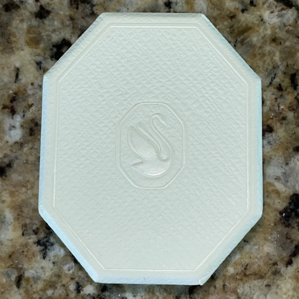 Swarovski Millenia Stud Earrings in White Rhodium Plated with triangle-cut - Picture 3 of 3